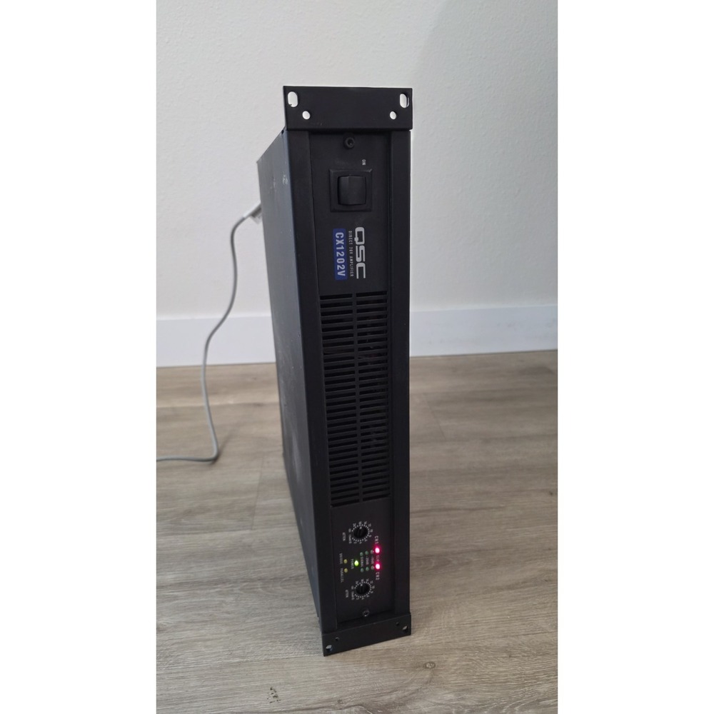 QSC CX1202V 2-Channel 70V 1200W Rack Mount Class H Amplifier